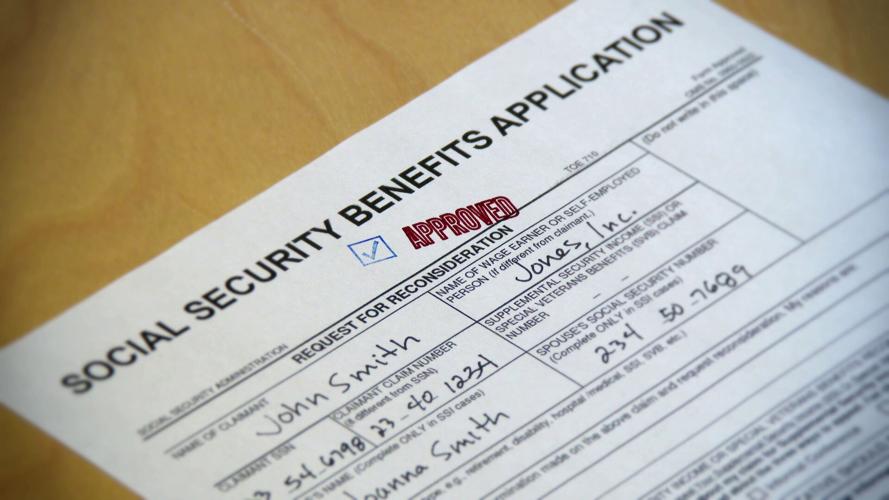 Social Security benefits application