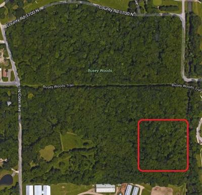 Urbana Park District notifying public of Prescribed Burn