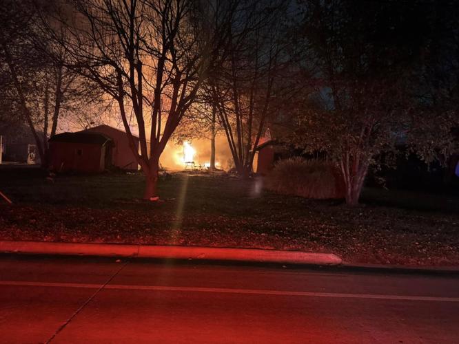 Early morning house fire in Effingham on 11/23/2024
