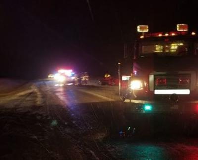 DeWitt County patrol car hit