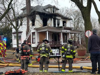 House fire on W. Macon in Decatur