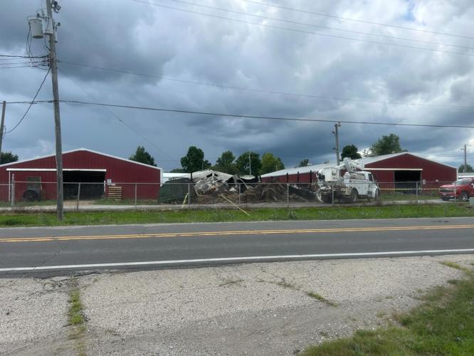 Coles County Fairground horse barn fire