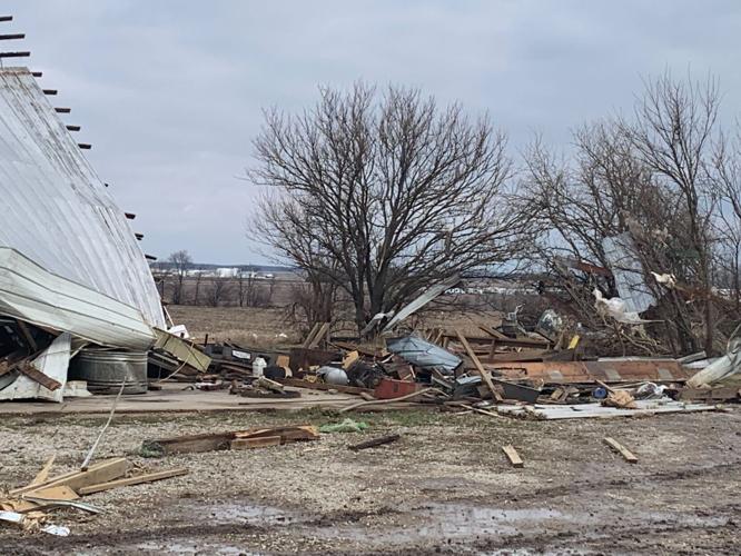 Tornado Damage Maroa