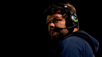 Rochester Head Football Coach Derek Leonard