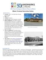 Illinois Terminal Interurban Station history