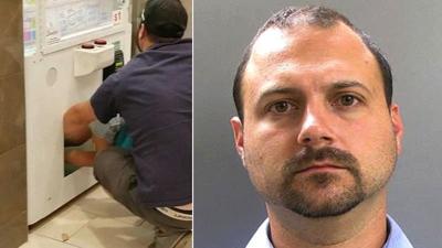 Dad accused of putting girl in game machine, stealing prizes