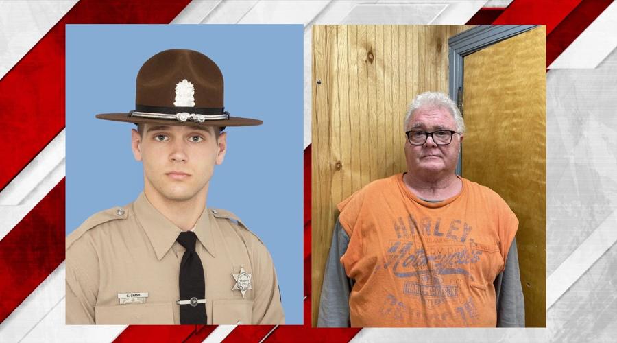 Trooper Clay Carns and John Fleet