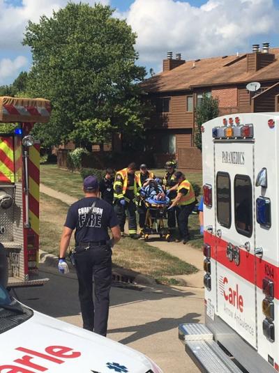 Medical issue caused Champaign car crash, injuries