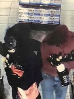 3 wearing clown masks wanted for smash and grab