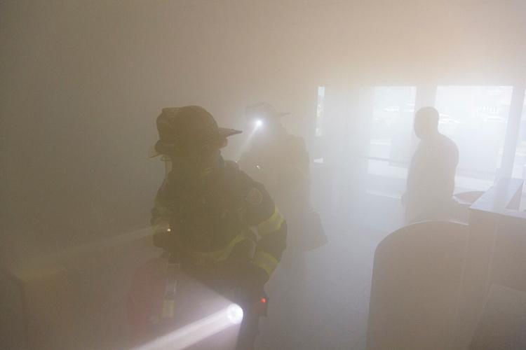 City of Champaign firefighters McDonald's