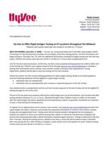 Hy-Vee rapid antigen testing