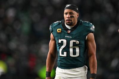 Eagles Barkley Home Break