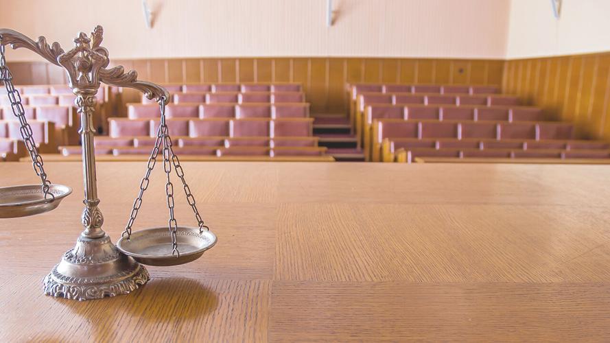 Courtroom sentencing plea deal (GG)