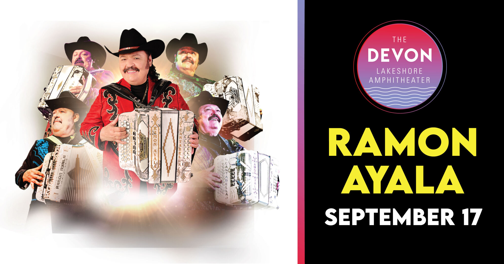 Ramon Ayala coming to the Devon Lakeshore Amphitheater Top