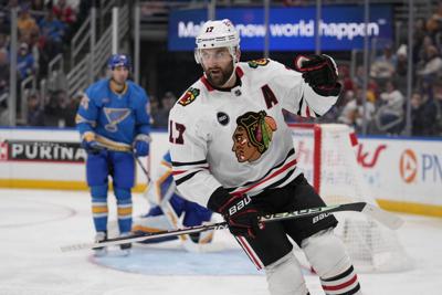 Blackhawks Blues Hockey