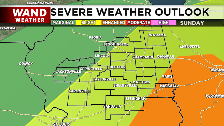 Some strong to severe storms possible Sunday evening.png