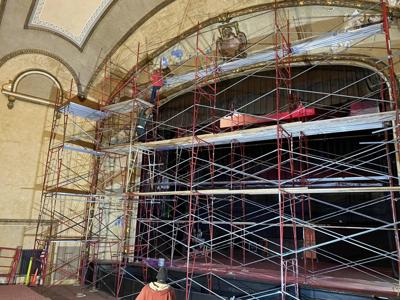 Renovations at the Lincoln Square Theater