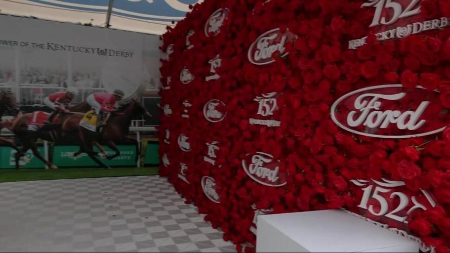 Samantha Condra explores the most Instagram-worthy photo spots at the Kentucky Derby