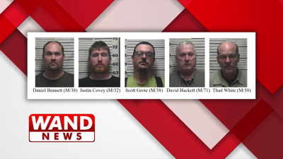 Anti-human trafficking operation results in five arrests