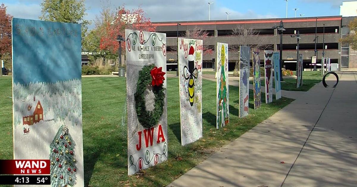 Christmas Card Lane open for viewing in Decatur | News | wandtv.com