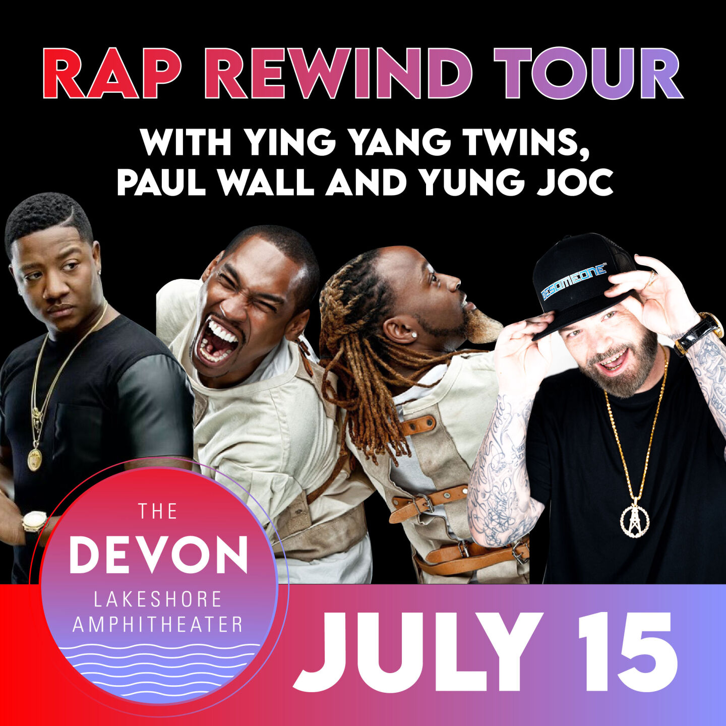 Rap Rewind Tour featuring Ying Yang Twins, Paul Wall, Yung Joc