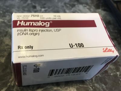 Box of insulin