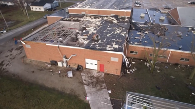 neoga schools tornado dmaage drone