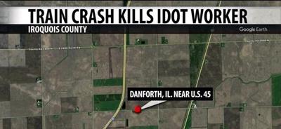 Train crash kills IDOT worker