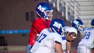 Millikin football practice