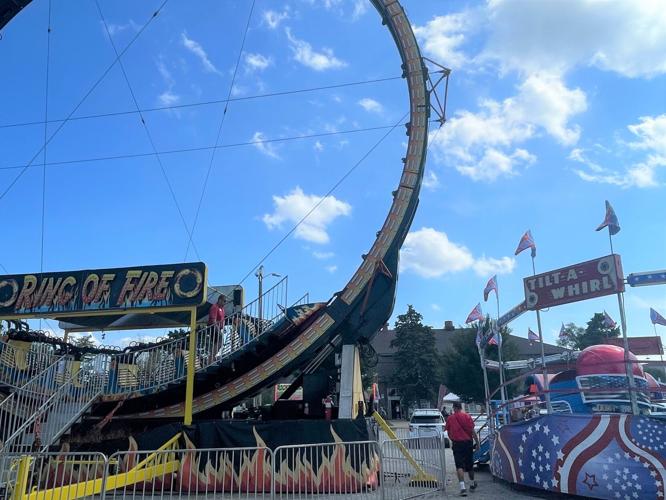 Child hit by object while riding Tilt-a-Whirl at State Fair