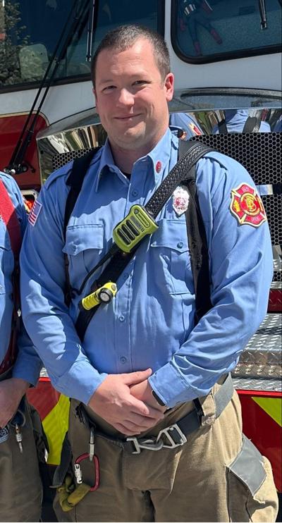 Firefighter Kyle Walder