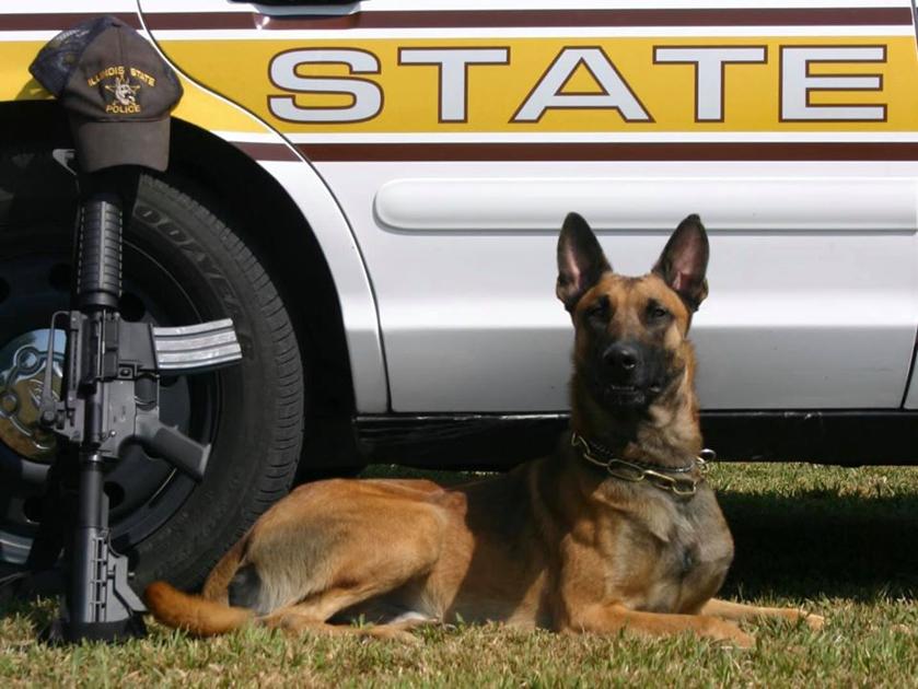 Illinois State Police retired K9 passes away Top Stories