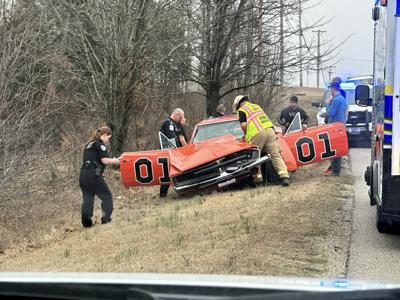 General Lee - crashed