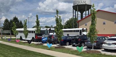 Memorial trees at YNOT Outdoors in Chatham