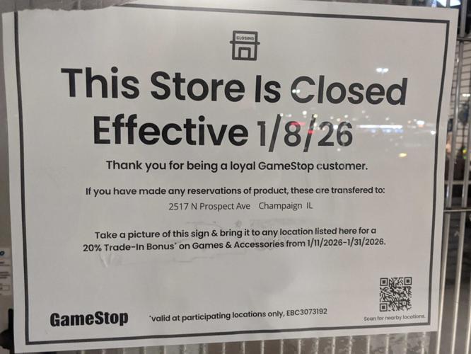 Decatur GameStop to close