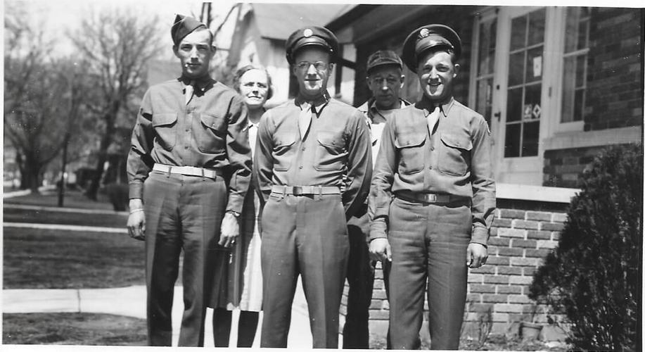 Clarence W. Brotherton and family