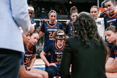 WBB Illinois Michigan St Big Ten Tournament