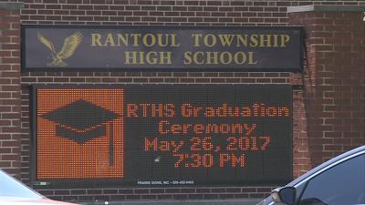 Vandalism on the Rantoul Township High School football field moves graduation to a new location