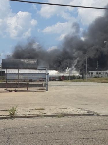 bottle factory fire