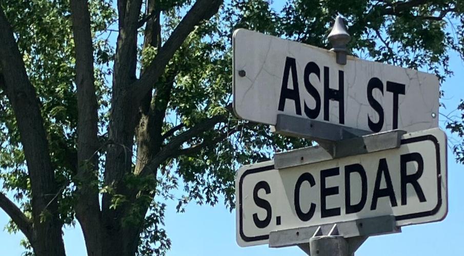 location of Police presence at house fire in Gibson City