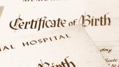 birth certificate