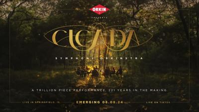 Orkin Commemorates Historic Double Cicada Brood Emergence with Live “Orkinstra” Event