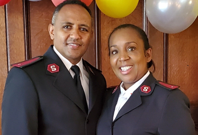 Salvation Army officers