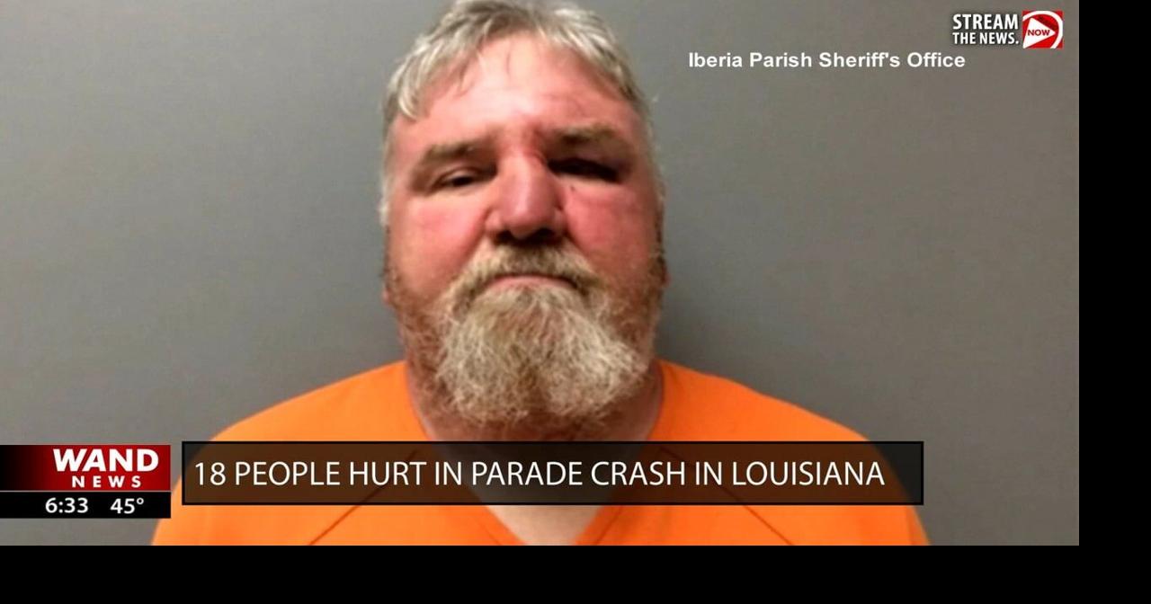 18 hurt after suspected DUI driver crashes into Louisiana parade
