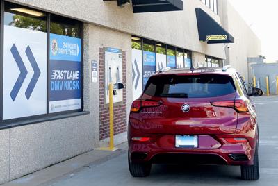 drive through kiosk DMV