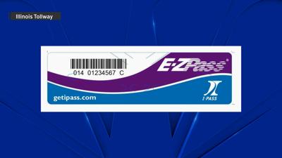 Illinois tollway, I-PASS sticker