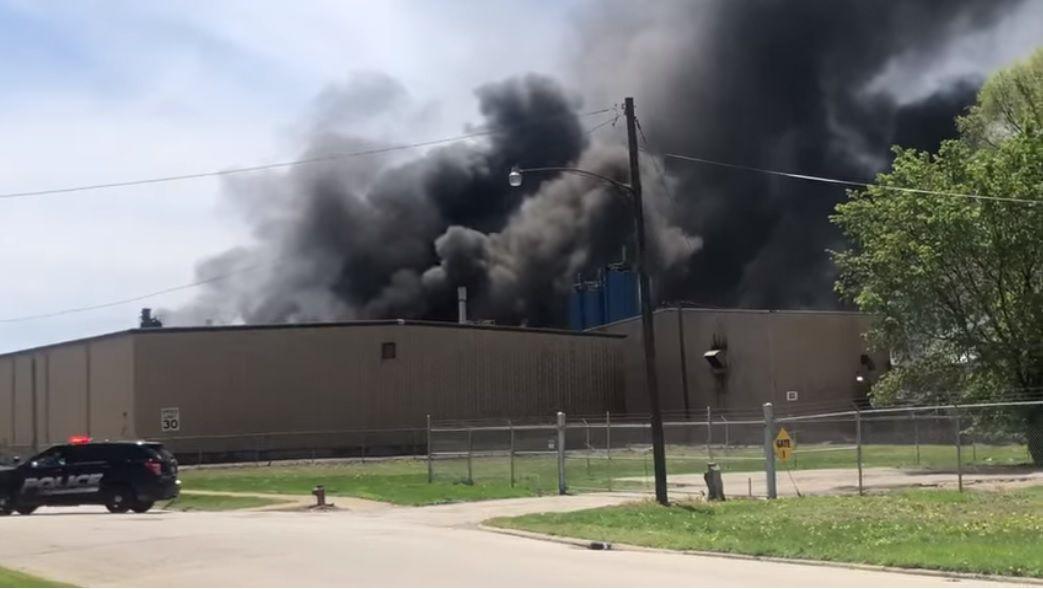 Crews battle huge fire at Decatur Foundry Top Stories