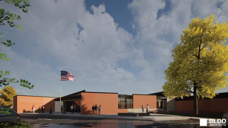 Rendering of Rochester High School
