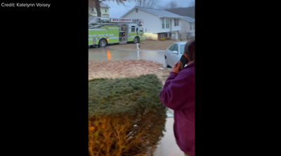 Video of fire truck spinning on ice in Imperial goes viral
