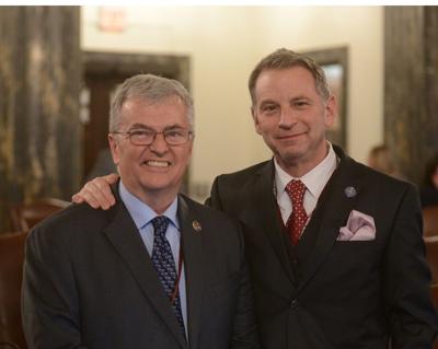 Senator Tom Bennett and Senator Paul Faraci